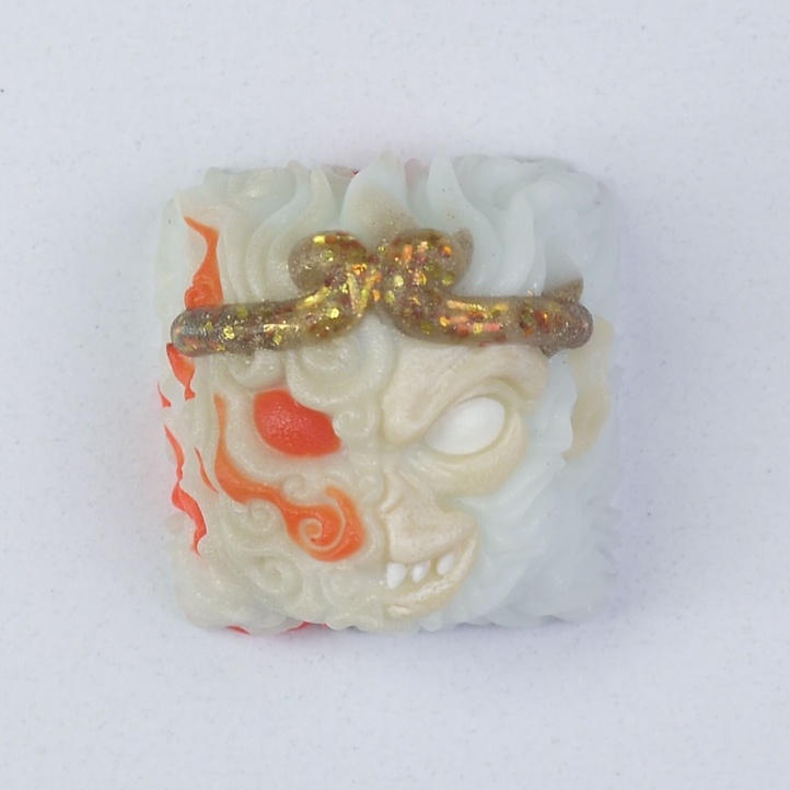 Nút bàn phím cơ Wukong White Flamer