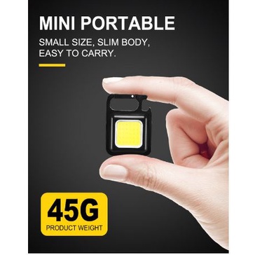 Đèn Led Mini Kiêm Móc Khóa Dùng Mở Nắp Chai Đa Năng Tiện Dụng
