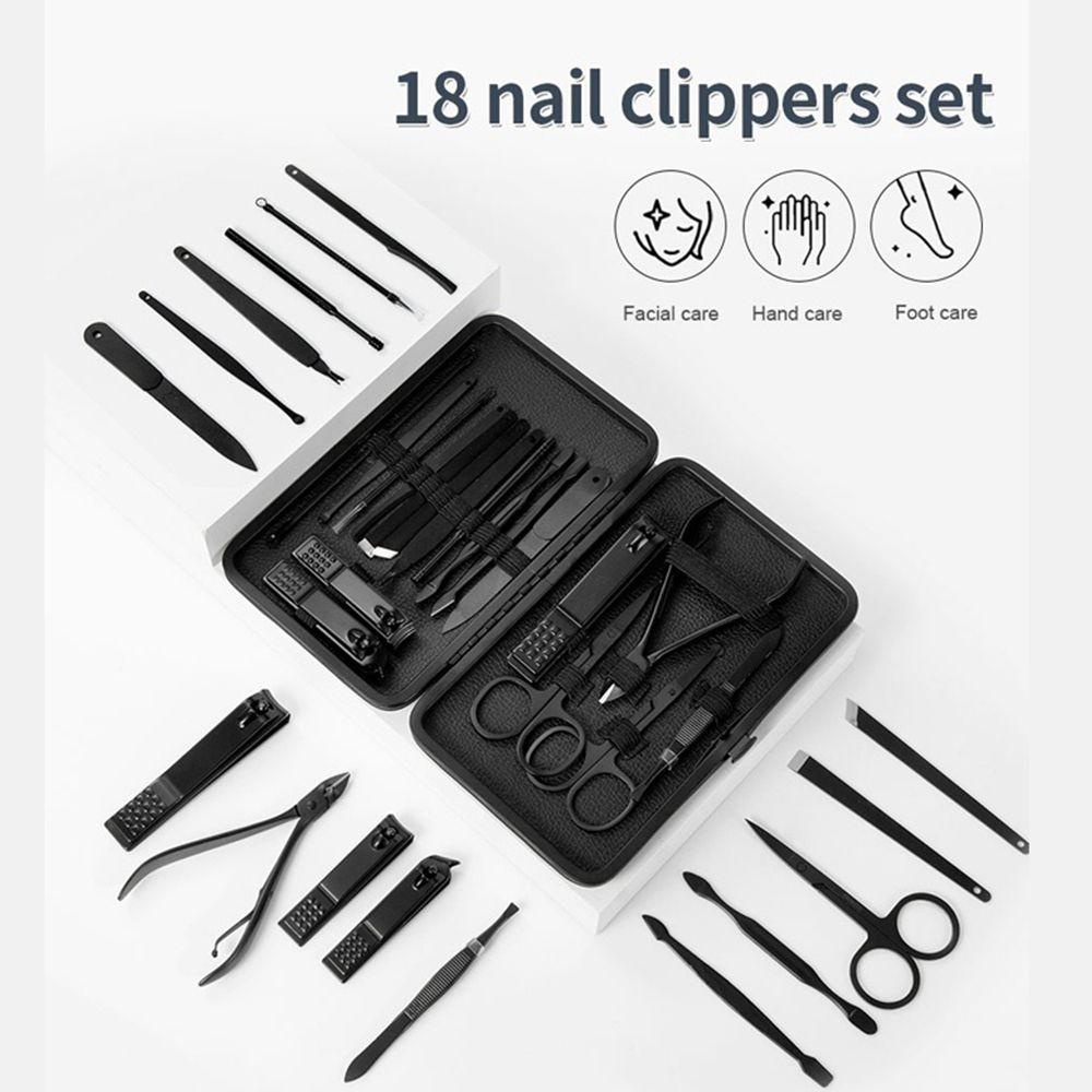 OCEANMAP Bộ Dụng Cụ Chăm Sóc Móng Tay Bằng Thép Không Gỉ Tiện Dụng