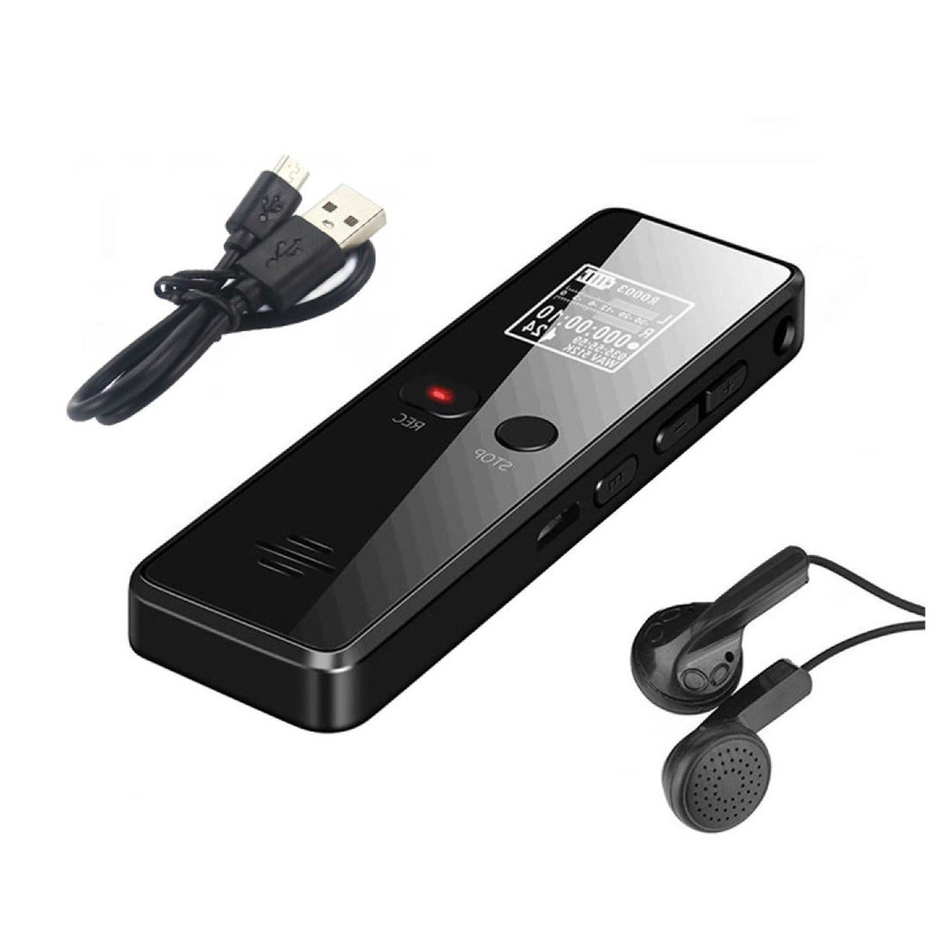 Máy ghi âm chuyên dụng mini siêu nhỏ DVR 818, âm thanh VAR/VOR, Ghi âm chất lượng cao