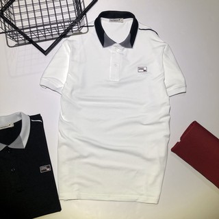 ÁO THUN NAM CỔ BẺ THỜI TRANG CHẤT THUN POLY CỰC ĐẸP- SPS109