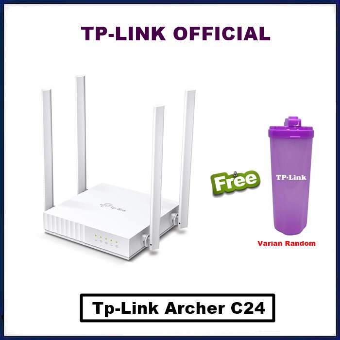 Bộ Định Tuyến Wifi Tp-link Archer C24 Ac750 Cplink Archer C 24