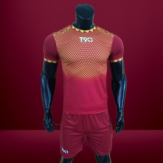 Bộ bóng đá T90 (Đỏ - vàng)