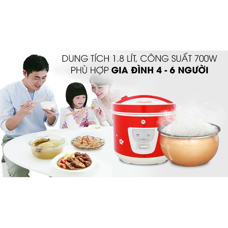Nồi Cơm Niêu Thương Hiệu Mishio Lòng Nhôm Dày Nấu Cơm Ngon Như Niêu Đất | BigBuy360 - bigbuy360.vn