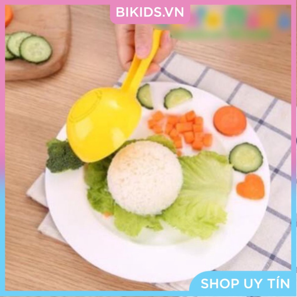 Thìa tạo hình cơm tròn - Cao cấp