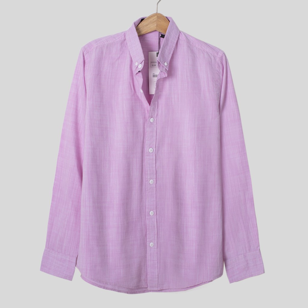 Áo sơ mi nam tay dài cao cấp LADOS - 797 form đẹp chất linen mềm mịn thấm hút mồ hôi tốt | BigBuy360 - bigbuy360.vn