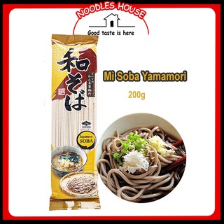 Mì Soba Nhật Bản Yamamori 200g - Yamamori Japanese Soba