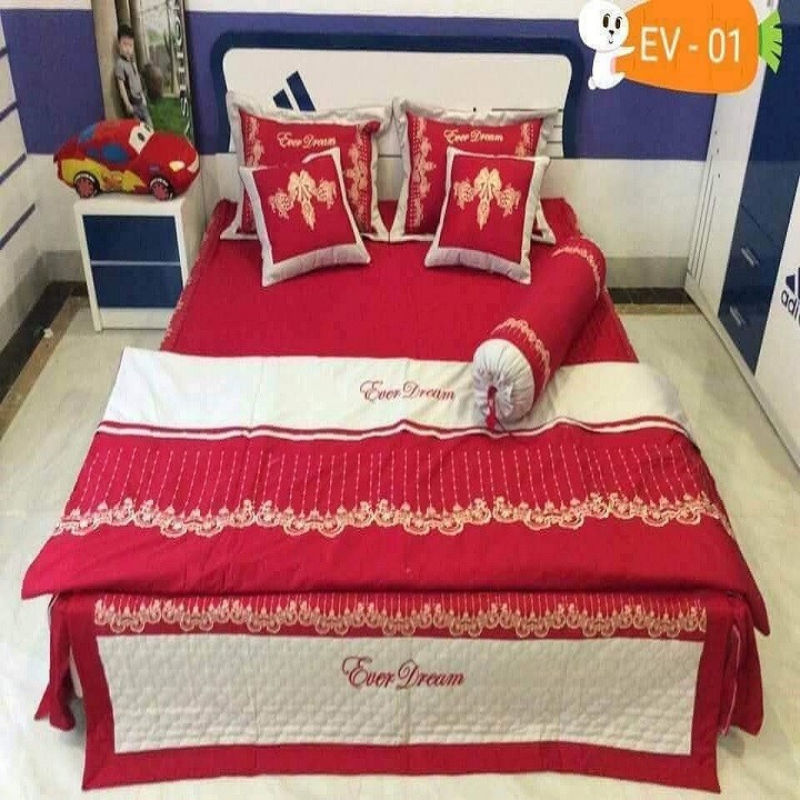 Bộ drap giường cao cấp họa tiết tinh tế