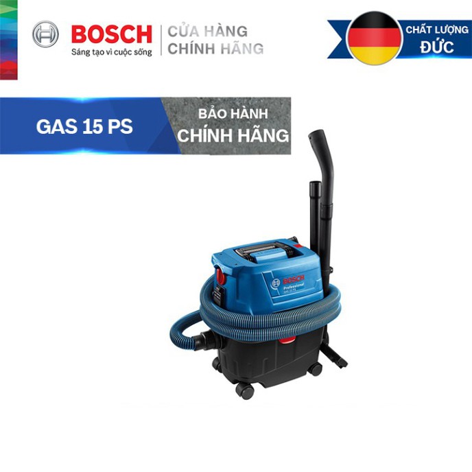 [HÀNG CHÍNH HÃNG] Máy Hút Bụi Bosch GAS 15 PS MỚI