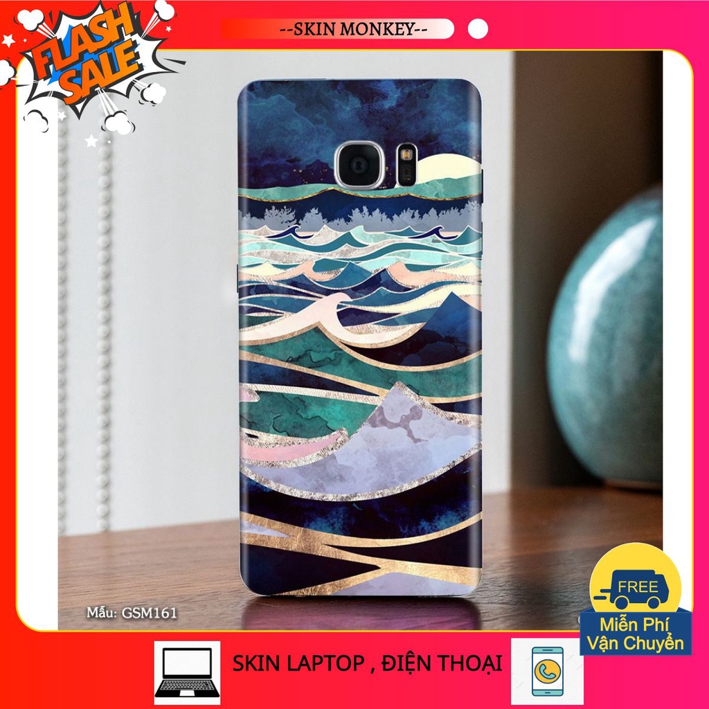 Miếng dán skin SamSung Galaxy Note 5 - in hình sơn mài đẹp [ Nhiều hình ]