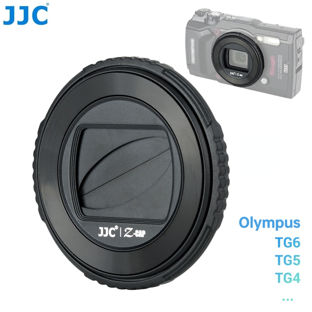 JJC Z-TGS Nắp đậy ống kính máy ảnh dạng xoay LB-T01 cho Olympus TG-6 TG-5 TG-4 TG-3 TG-2 TG-1 TG6 TG5 TG4 TG3 TG2 TG1