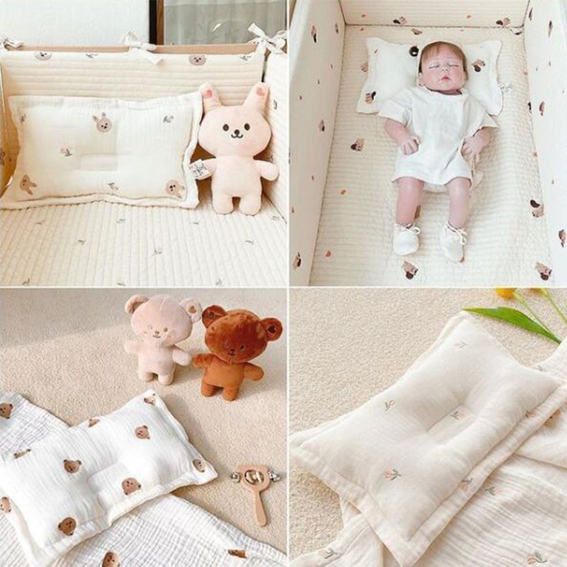 Gối Ngủ Định Hình Đầu Chống Bẹp Đầu Cho Bé Sơ Sinh