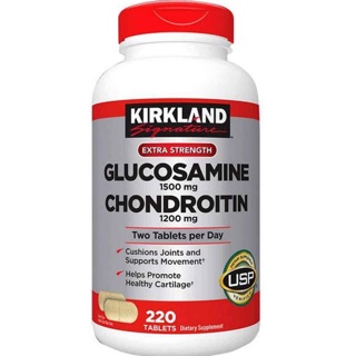 HỖ TRỢ XƯƠNG KHỚP CHẮC KHOẺ TẠO ĐỘ NHỜN CHO KHỚP GỐI GLUCOSAMINE 1500mg & CHONDROITIN 1200mg