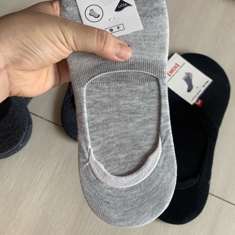 Tất/ vớ nam kiểu hài lười, tất nửa bàn Men/uni hàng vnxk, ngừa hôi chân.