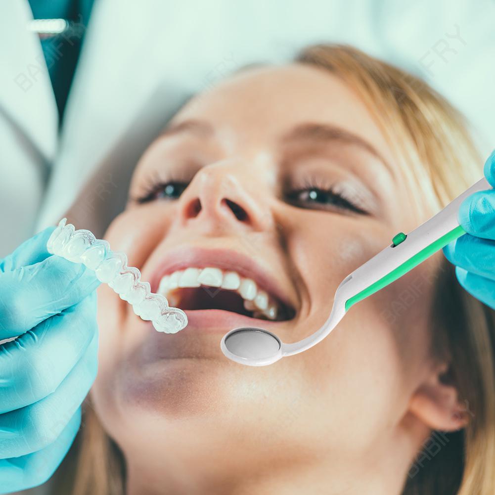 Gương Nha Khoa Tích Hợp Đèn LED Siêu Sáng Tiện Dụng