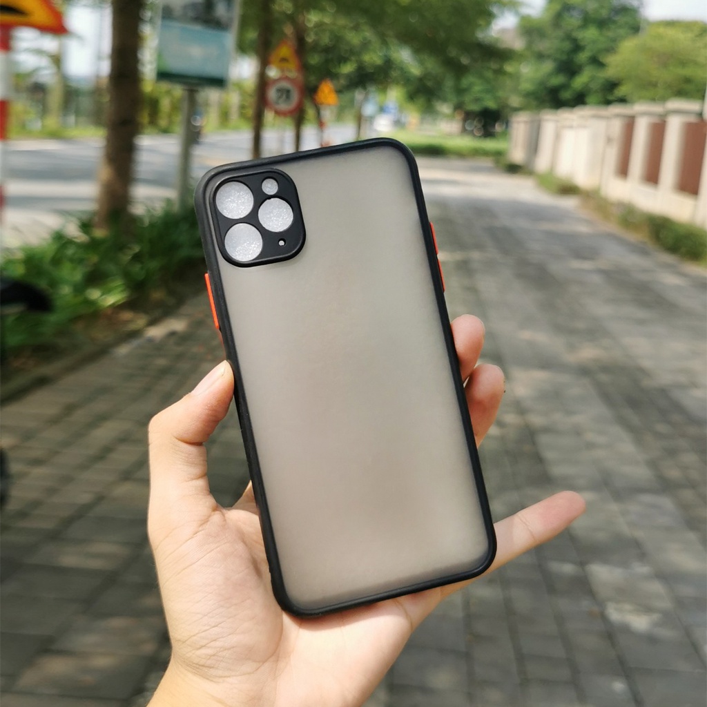 Ốp lưng iphone nhám iphone 7/7plus iphone 8/8plus/X Xr Xs Xsm/11 12