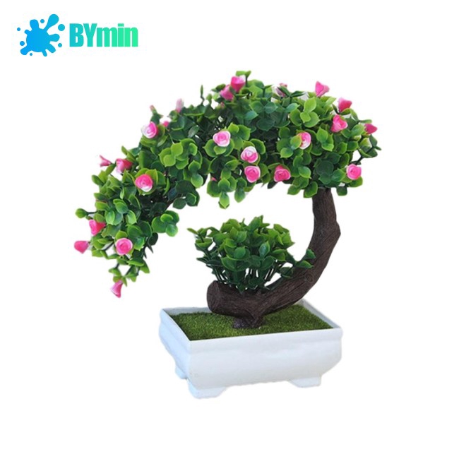 Cây Bonsai Nhân Tạo Trang Trí Bàn Làm Việc