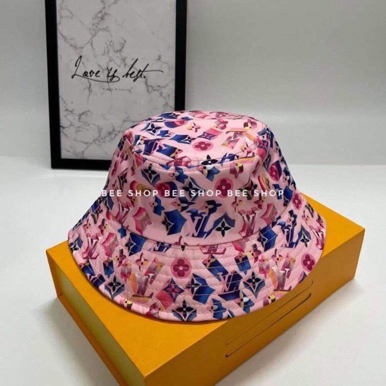Mũ bucket LV tròn vành hoạ tiết, nón tai bèo nam nữ chống nắng, thời trang - Bee Shop  ྇