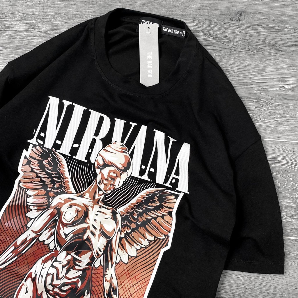 Áo thun Nirvana NEW SYSTEM Tee cao cấp, áo phông T Shirt nam nữ unisex , MSW Town | BigBuy360 - bigbuy360.vn