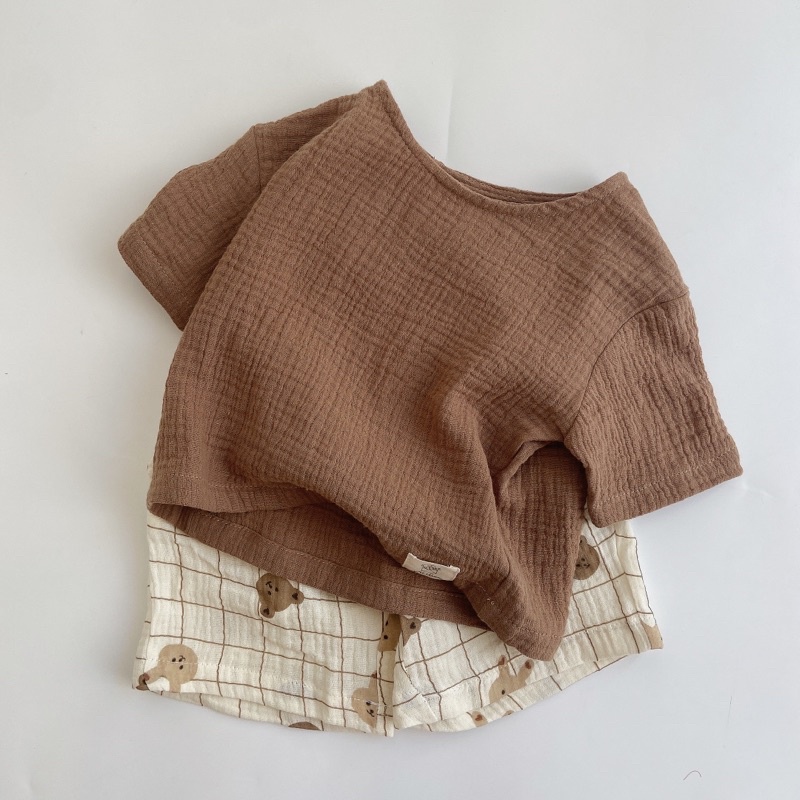 Set cộc tay cho bé P'ti chou
