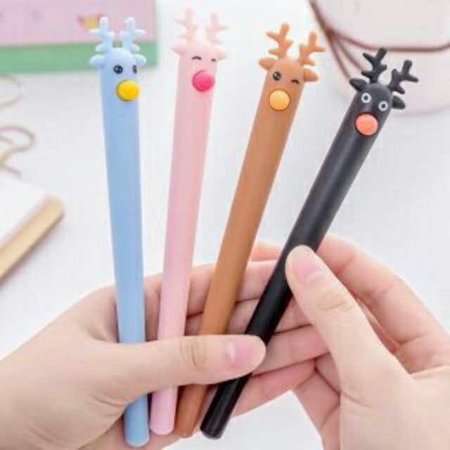 Bút Bi Gel Nước Tuần Lộc/ Hươu