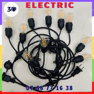 Đèn Led sợi tóc Edison trang trí, kín nước ip67