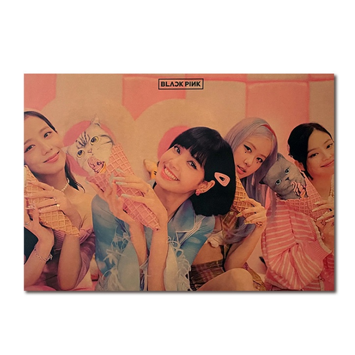 Áp phích hình nhóm nhạc Blackpink