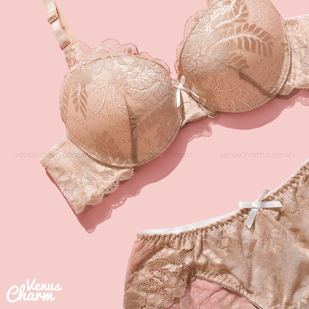 Bộ đồ lót ren có gọng đệm vừa nâng ngực Venus Charm Seduce | BigBuy360 - bigbuy360.vn