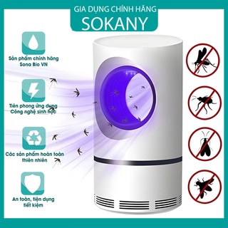 Đèn bắt muỗi, máy bắt muỗi, hình trụ, máy đuổi muỗi tinh dầu, cắm cổng usb thông minh