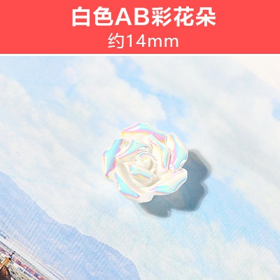 Set 10 phụ kiện hoa hồng nhựa nhiều màu thủ công cho nữ