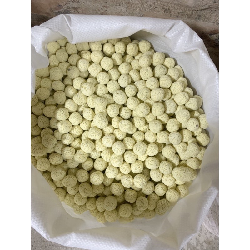 Vật liệu lọc 3kg sứ bi vàng cao cấp