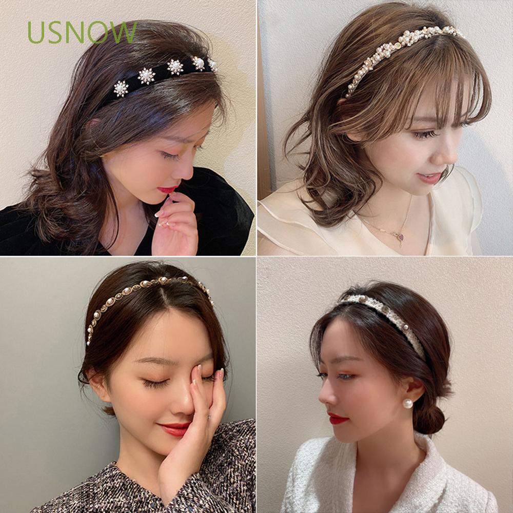 Băng Đô Cài Tóc Đính Đá Thời Trang Cho Nữ