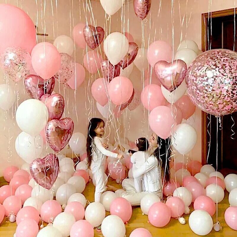 30pcs Macaron color  Thicken Transparent Pear Latex Balloon Birthday Party Decor
