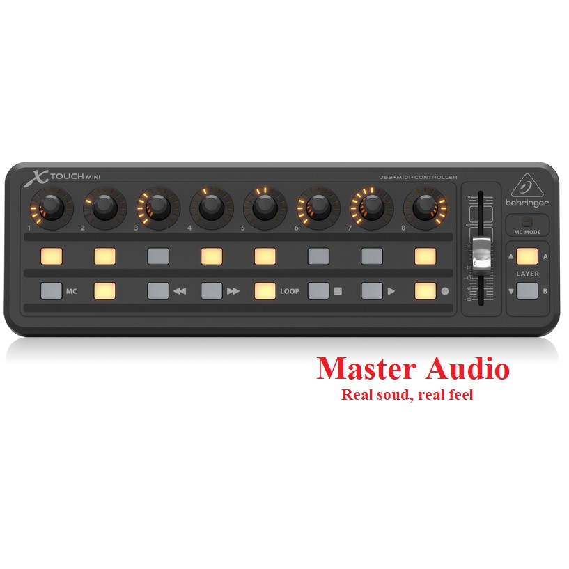 BỘ ĐIỀU KHIỂN - BEHRINGER X-TOUCH MINI - Ultra-Compact Universal USB Controller