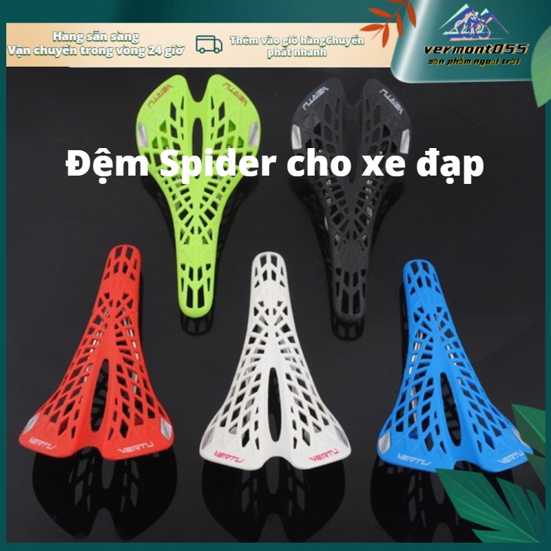 Hàng Hot Đệm xe đạp rỗng ngoài yên xe đạp Đệm mạng nhện cho đạp xe đường núi Hàng giao ngayVermont055