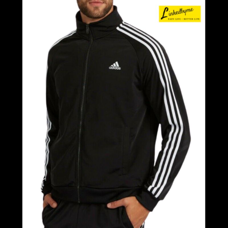 💥 ÁO KHOÁC THỂ THAO ADIDAS 3 SỌC NAM - NỮ BIGSIZE 90KG CHẤT THUN POLY NHẬT 2 DA CO GIÃN 4 CHIỀU