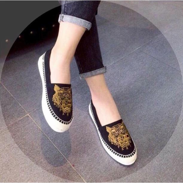 Giày thêu kenzo hổ