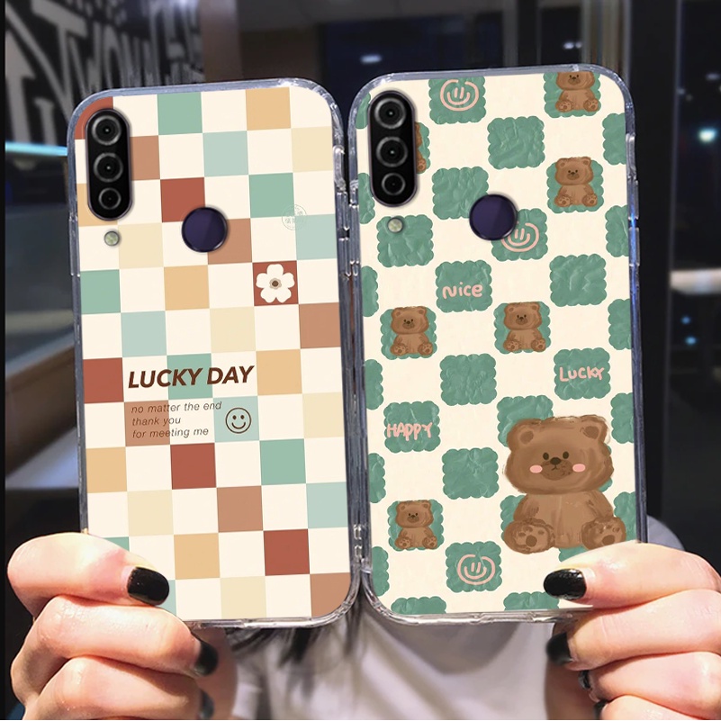 Ốp lưng Vsmart Aris / Aris Pro trái tim bền hình gấu cute cá tính thể thao đẹp