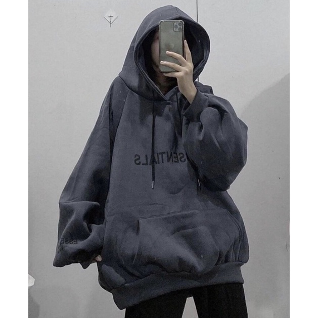 Áo Khoác Hoodie Nỉ Có Mũ Form Rộng ESSENTIALS Các Màu Đẹp | BigBuy360 - bigbuy360.vn