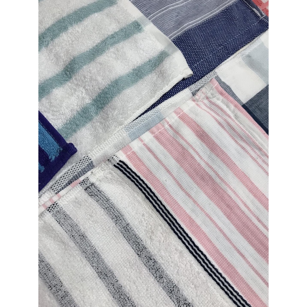 Set 10 Khăn mặt cotton 34*34cm xuất khẩu