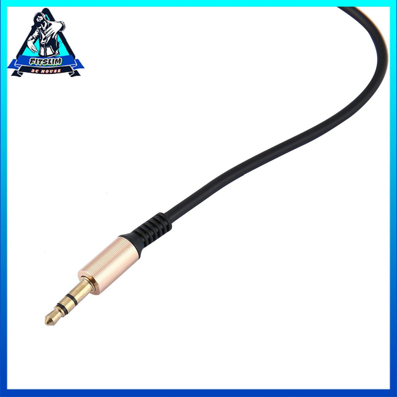 Cáp âm thanh 3.5 mm Jack AUX Cáp nam sang Cáp nam Dây cắm vàng Dây cáp âm thanh