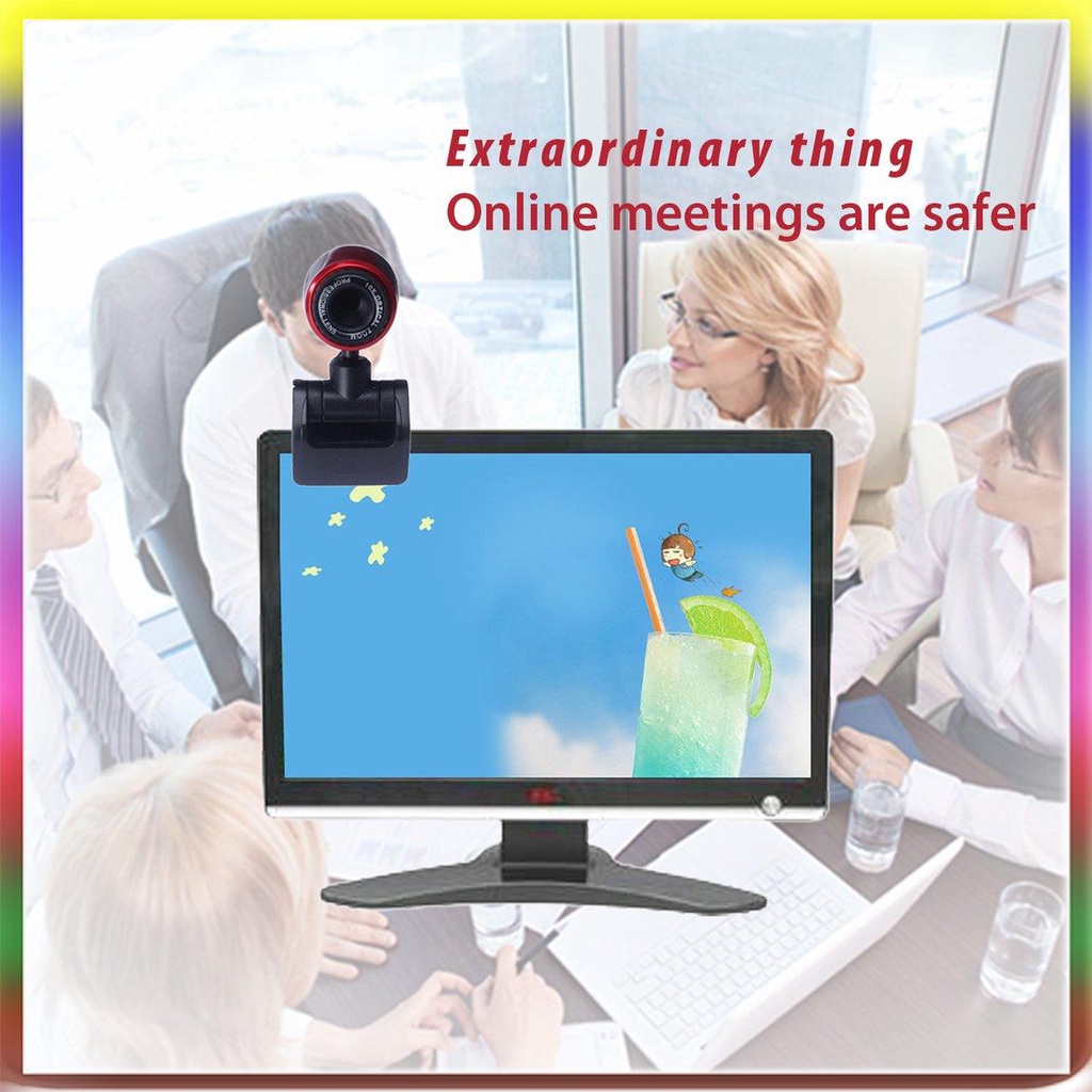 Webcam 6 = USB2.0 Độ Phân Giải Cao Kèm Mic Cho Máy Tính / Laptop | BigBuy360 - bigbuy360.vn