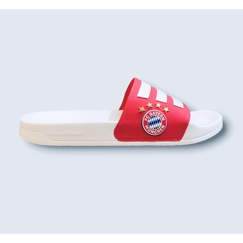 DÉP ADIDAS ADILETTE SHOWER LOGO BAYERN MUNCHEN WHITE-RED