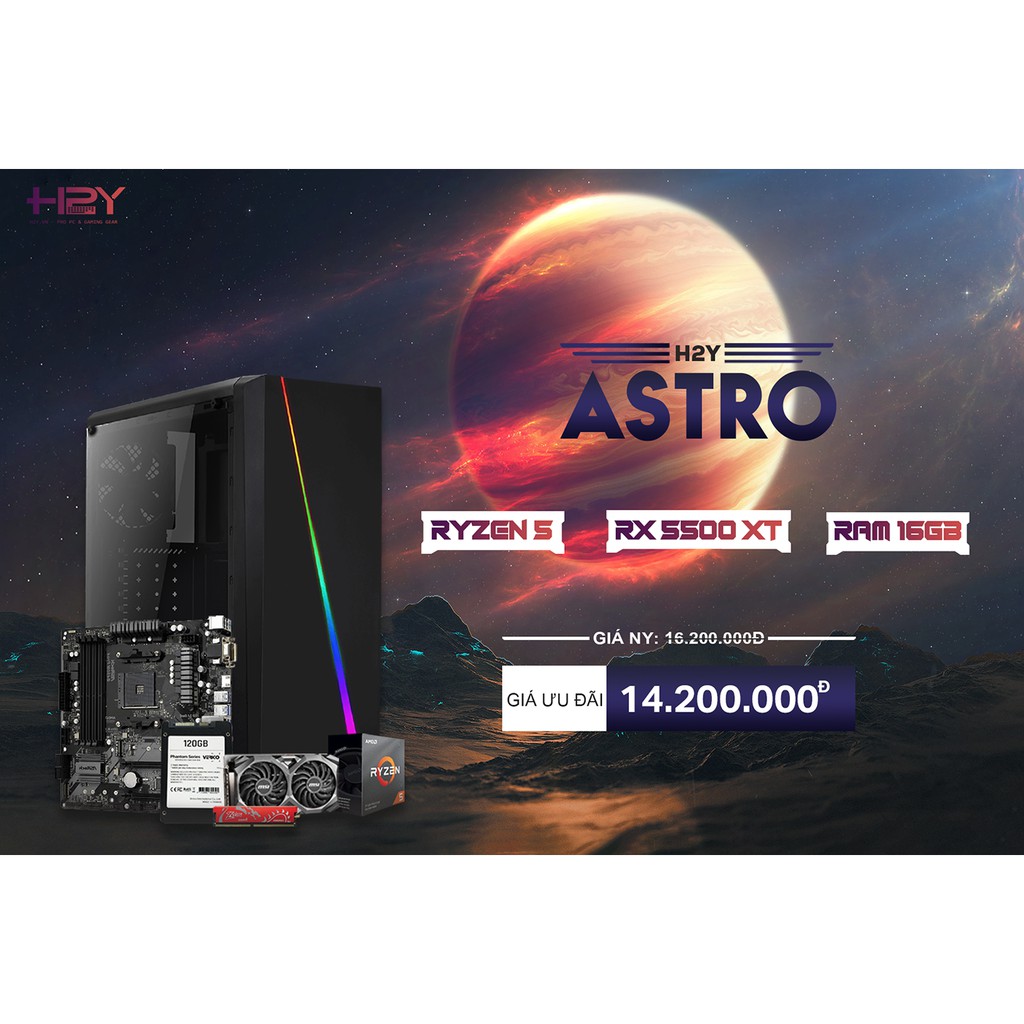 Máy tính gaming H2Y ASTRO | BigBuy360 - bigbuy360.vn