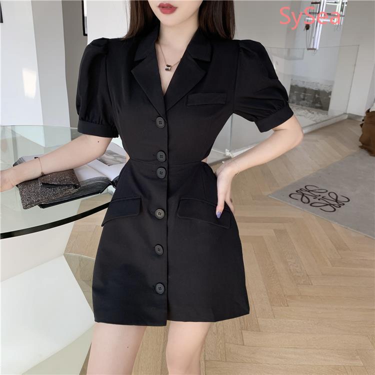 Đầm nữ dáng chữ A phong cách thời trang văn phòng Hàn Quốc | BigBuy360 - bigbuy360.vn