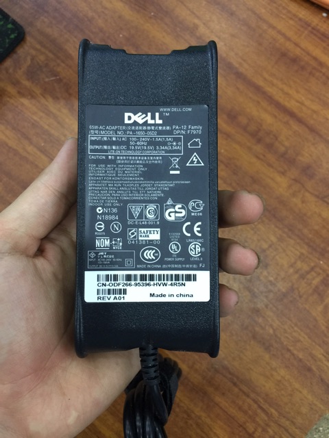 Sạc Dell kim to 19,5v - 4,62A