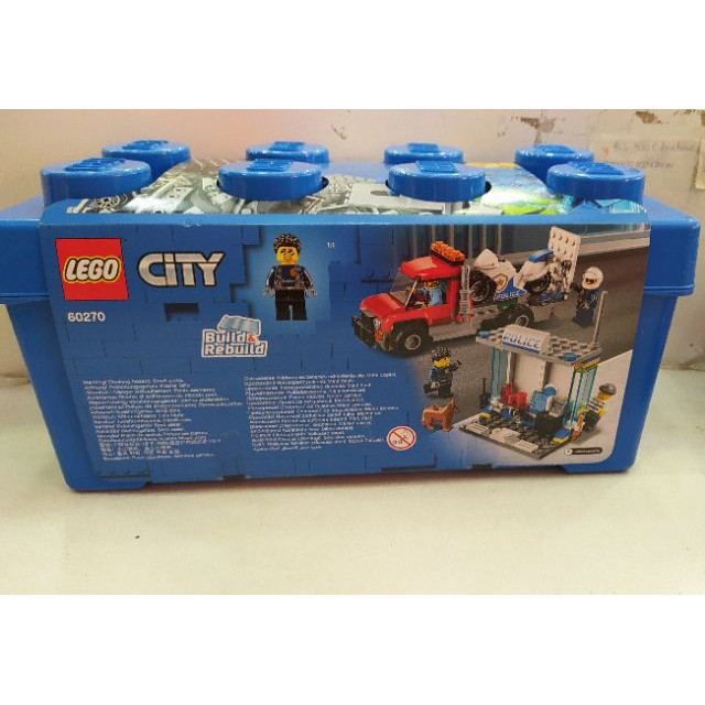 LEGO 60270 - Thùng Gạch Cảnh Sát