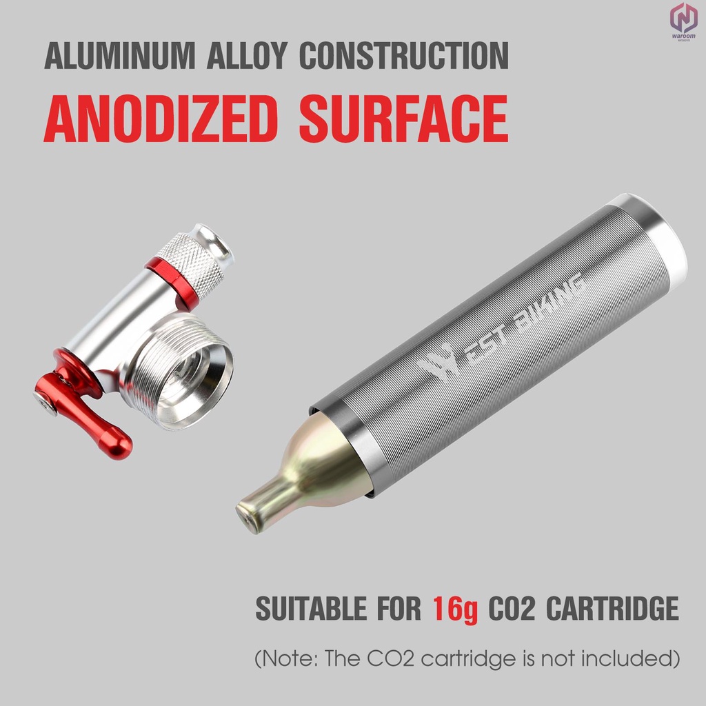 Bơm Xe Đạp Leo Núi CO2 Mini Cho Presta Và Schrader