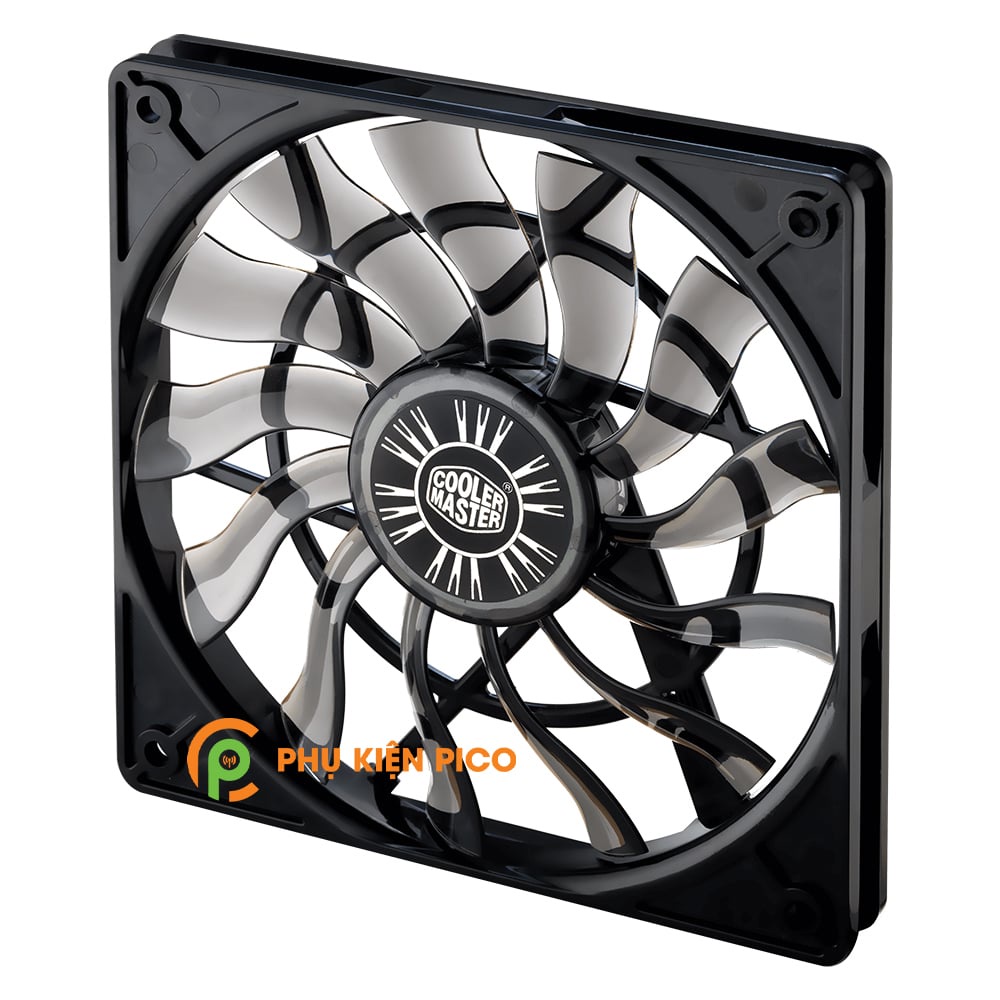 Quạt tản nhiệt case Cooler Master XtraFlo 120 Slim 12015 1600 RPM 58.4 CFM - Fan Case 12cm ( Phụ kiện Pico )