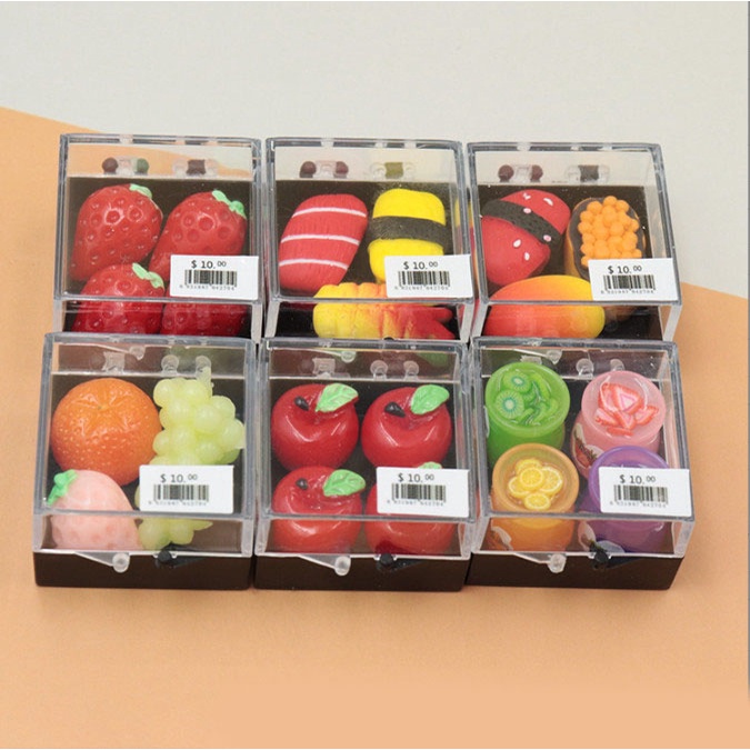 Mô hình sushi decor nhà búp bê, phụ kiện cho nhà mô hình OB11
